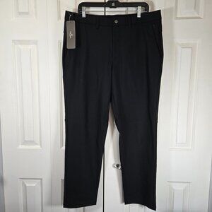 NWT Men’s Black Golf Pants with Zippered Pockets – Size 36